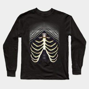 Skeleton creative art Long Sleeve T-Shirt